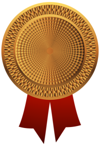 Gold medal PNG-57740